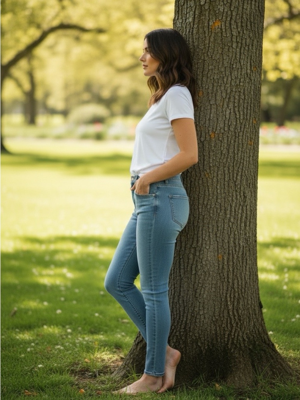 Zara High Rise Skinny Jeans - Picture 2 of 11